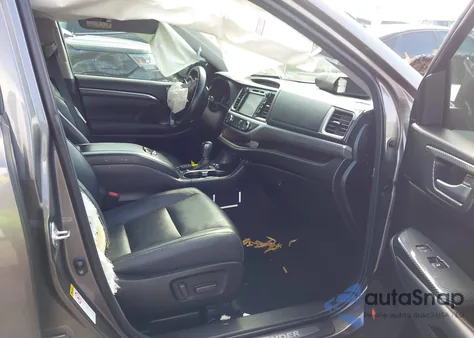 2018 Toyota Highlander Limited Platinum from USA, damaged, VIN 5TDYZRFH6JS264834